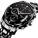NIBOSI Watch Men Top Brand Luxury Blue Male Date Quartz Mens Watches Waterproof Sport Watch Clock Wristwatch Relogio Masculino