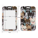 Pet Dog Cute Animals Lanyards Card Neck Strap Lanyards ID Badge Holder Keychain Key Holder Hang Rope Keyrings Accessories Gifts