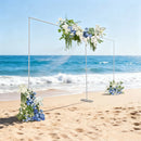 The Aisle | 3x6m Heavy-Duty Galvanized Wedding Backdrop Frame Kit for Events & Banquets