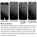 5pcs Tempered Glass Screen Protector, Suitable For IPhone 17/17 Pro/17 Pro Max/17 Air/16 Pro Max/15 Pro Max/14/13/12/11/Pro/Pro Max/Plus/X/XR/XS/XS Max, Anti-Scratch, Anti-Shock, Anti-Oil, Anti-Fingerprint