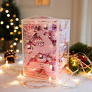 Christmas Tree Electroplating Pendants 24/30pcs Elk Snowman Ball Xmas Ornaments New Year 2023 Naviadad Home Decor Navidad 2022