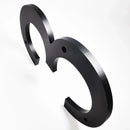 Large 30cm House Number Outdoor Floating Sign Modern Door Numbers Building Signage Huisnummer Numeros Casa Address street sign