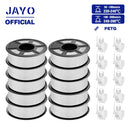 The LayerStack | 10-Roll 1.75mm 3D Printer Filament Collection (PLA / PETG / SILK)