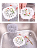 Silicone Sink Strainer, Shower Drain Plug Hair Catcher, Bathtub Kitchen Sink Filter Screen Bathroom Accessories