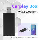 Car Mini AI Box for Apple Carplay Wireless Adapter Car OEM Wired CarPlay To Wireless CarPlay USB Dongle Plug and Play Playaibox