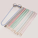 Creative Crystal Beaded Eyewear Chain Anti-Slip Woman Men Sunglasses Lanyard Face-Mask Holder Cord Colorful Glasses Jewelry