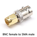 SMA Male Female to BNC Male Female adapter For Wireless LAN Devices, Coaxial cable, WiFi, Ham or Handheld Radios