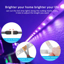 LED Strip Light RGB 5050 Music Sync Color Changing  30LEDS PER M, App Controlled LED Lights 5M 10M 15M DC12V Flexible