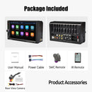 ESSGOO 7 Inch Wireless Apple Carplay Android Auto Double 2 DIN Car Stereo Radio AUX FM Bluetooth USB TF Touchscreen Mirror Link