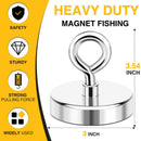 Super Strong Neodymium Fishing Magnets Magnetic Hooks Salvage Magnets Neodymium Magnet Searcher Round Powerful Rare Earth Imanes