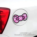 Autoaufkleber Schleife Baby Rosa Mädchen Süß Niedlich Cartoon Reflektierend Für Stoßstange Kofferraumabdeckung Kratzer Motorrad Laptop Handy C40