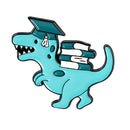 Triceratops Tyrannosaurus Rex Giraffe Stegosaurus Brontosaurus Brooch Badge Dinosaur Lapel Pins Dinosaur Brooch Pterosaur