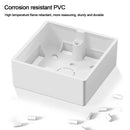 PVC Switch And Socket Apply On-Wall Mount 86 Type External Mounting Box Wall Surface Junction Box Switch Socket Box