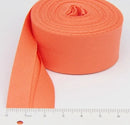 25mm (1“) width Bias Tape 100% Cotton Extra Soft for Baby Cloth Skin-friendly Fablic Bias Binding Tape Ironed Folded 12 yards