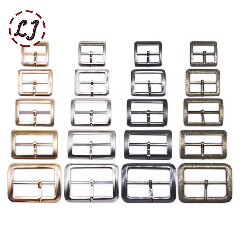 New 10pcs/lot 20mm/25mm/30mm/35mm/40mm  silver bronze gold Square metal shoes bag Belt  Buckles decoration  DIY Accessory Sewing