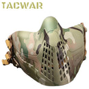 Airsoft Masks Dual mode Half Face Pilot Mask Tactical Mask Hunting Rifle Air Military Games Shooting Paintball Protective Mask