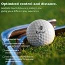 Caiton 12 Golfbälle, 2–5 Schichten Aufbau (Opt.), professionelle Spielleistung, geeignet für verschiedene hohe Schwunggeschwindigkeiten