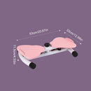 Multifunctional Fitness Tool Standing Abdomen Exercise Board with Pull Rope Foot Massage Fitness Board Twister Board for Home