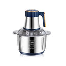 Multifunctional Kitchen Electric Chopper 5L EU Large Capacity Stainless Steel Meat Grinder Food Processing Machine