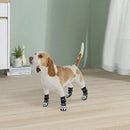4Pcs/set Anti Slip Dog Socks with Straps Traction Control for Indoor on Hardwood Floor Wear Pet Paw Protector for Small Dogs Pet