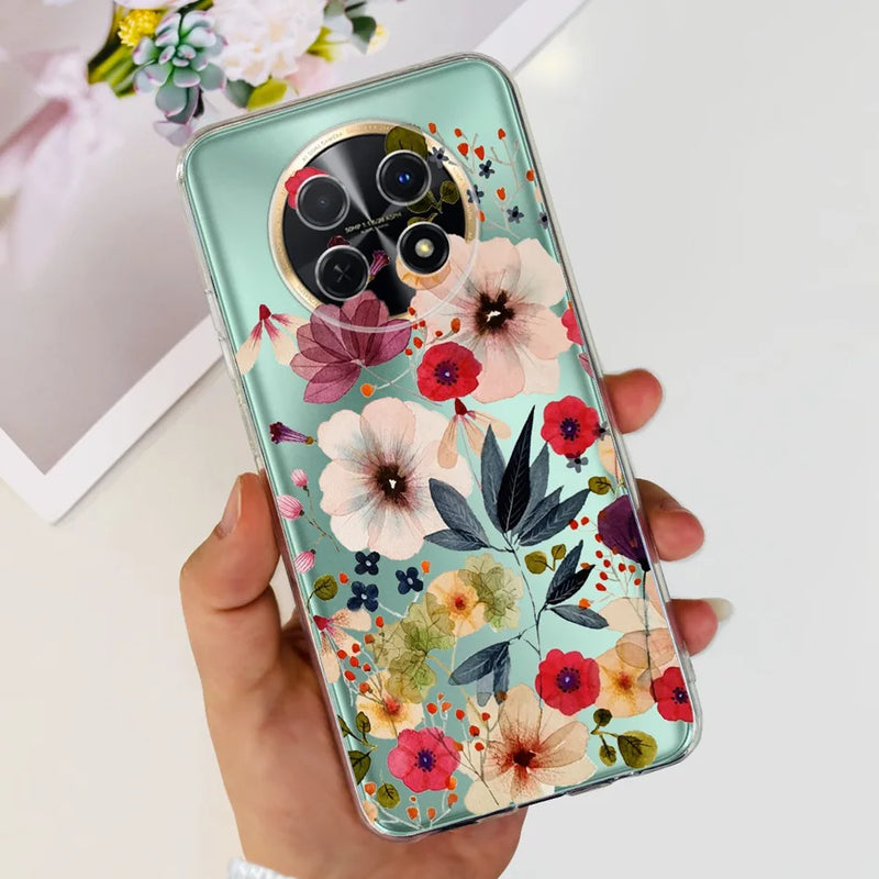 For Cover Huawei Nova Y91 Phone Case STG-LX1 STG-LX2 Silicone Transparent Capa Soft Coque For Huawei Nova Y91 Y 91 NovaY91 Funda