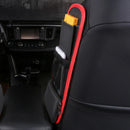 PU Leather Car Seat Side Organizer Bag Auto Interior Mesh Storage Holder For Cup Drink Phone Car Stowing Tidying Pocket