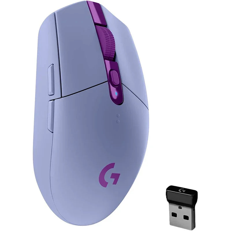 Logitech - G304 wireless mouse for gaming, lightweight and portable device, suitable for PC, no driver