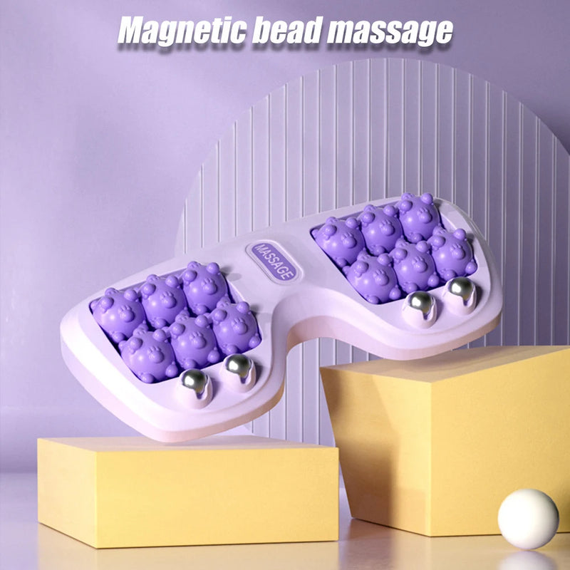 Dual Foot Massager Roller Foot Massage,Plantar Fasciitis Relief,Stress Relief and Deep Relaxation,Shiatsu Acupuncture Massage
