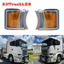 2x Led Turn Signal Light +_DRL For Scania P230 G480 R480 T470 For Scania Truck Turn Indicator Lamps OEM 1949900 2241544 2442637