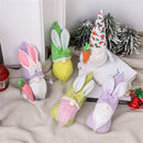Easter Faceless Gnome Rabbit Doll Cartoon Home Easter Ornament Bunny Doll Easter Party Gifts