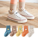 Baby Kleinkind Baumwollsocken Uni Kinder Jungen Mädchen Frühling Herbst Kurz Neugeborene Gerippte Socken Babykleidung Winter