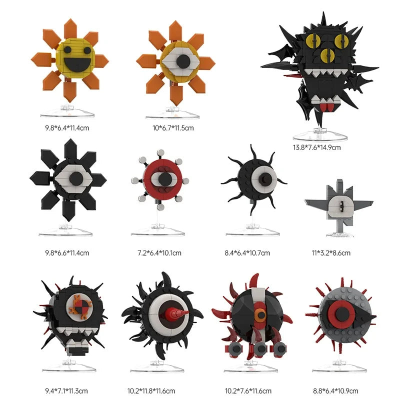 Sprunki Blocks Toys Sprunki Incredibox Building Blocks Model Children's Educational Oren Wenda Building Block Toys for Kids Gift