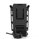 Tactical Molle 9mm Pistol Mag Military Magazine Pouch Hunting Holster Fastmag with Belt Clip and Molle Soft Shell Mag Pouch Case