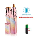 USB Electric Eyebrow Trimmer Pen Hair Remover Eyebrow Razor/Epilator Eyebrows tools shaping Eye Brow Trimmer For Women's Shaver