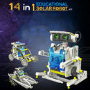 13 In 1 New STEM Summer Kids DIY Robot Toys Boys  Transformation Solar Toy Kits Model Deformation Figure  Action