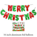 Merry Christmas Balloon Santa Claus Christmas Tree Elk Banner Ornaments Christmas Party Decorations For Home 2024 Xmas Pendants