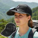 The Sun Weaver | Solar-Powered USB Cooling Cap with Adjustable Airflow