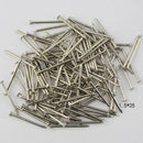 1100-1860PC Gold/Silver // Brass/Bronze Diameter 1.15mm Length 6mm 8mm 10mm Iron Small Mini Round Head Nail Jewelry Box Hinge