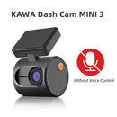 2K Mini Dashcam Für Auto DVR KAWA MINI 3 Versteckte Dash Cam Videorekorder Notfall Sprachsteuerung Nachtsicht WiFi APP Monitor