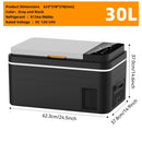 The Road Frost | 20-55L Portable Compressor Car Refrigerator 12V/24V with AC Adapter