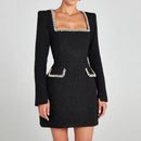 The 'Equinox' Backless Mini Dress