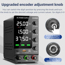 60V 20A Adjustable Laboratory Power Supply, 1200W High-precision Bench Power Supply for Battery Charging, OCP, Memory Storage