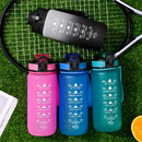 Bounce Farbverlauf Wasserbecher Student Mode Wasserflasche 700ML Einfache Fitness Outdoor Sport Trinkflasche mit Strohhalm