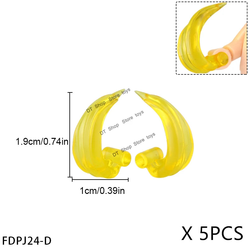 5PCS Cartoon Special Effects Pieces Arm Fist Wind Lightning Leg Flames Weapons Accessories Assemble Scene Bricks Kids for Toys