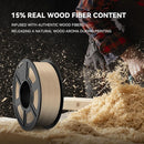 JAYO Wood PLA Filament 1.75mm 5Rolls Real Wood Fiber 3D Filament For FDM 3D Printers 15% Wood Fibers 3D printing Materials