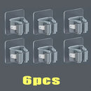 2PCS Home Storage Rack Bathroom Suction Hanging Pipe Traceless Hooks Wall Mounted Mop Organizer Holder Waterproof Broom Hanger