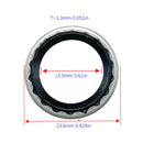 Air conditioning sealing gasket,V5 AVEO gasket,10pieces Air conditioner expansion valve gasket, washer seal