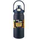 Portable Thermos with Straw Cold and Hot Thermal Mug Tumbler Coffee Cup Sports Vacuum Flasks 304 Stainless Steel Water Bottle