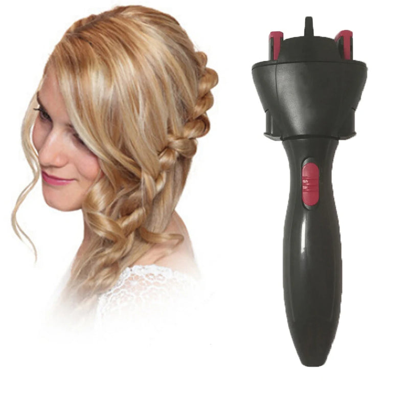 Hair Braider Machine Braiding Hairstyle Cabello Automatic Twist Braider Knitting Device Hair Styling Tool Electric Hair Braider