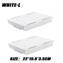 Hidden Drawer Organizer Self-Adhesive Desktop Small Drawer Cabinet Under Table Hidden Drawer Office Home Storage Tools